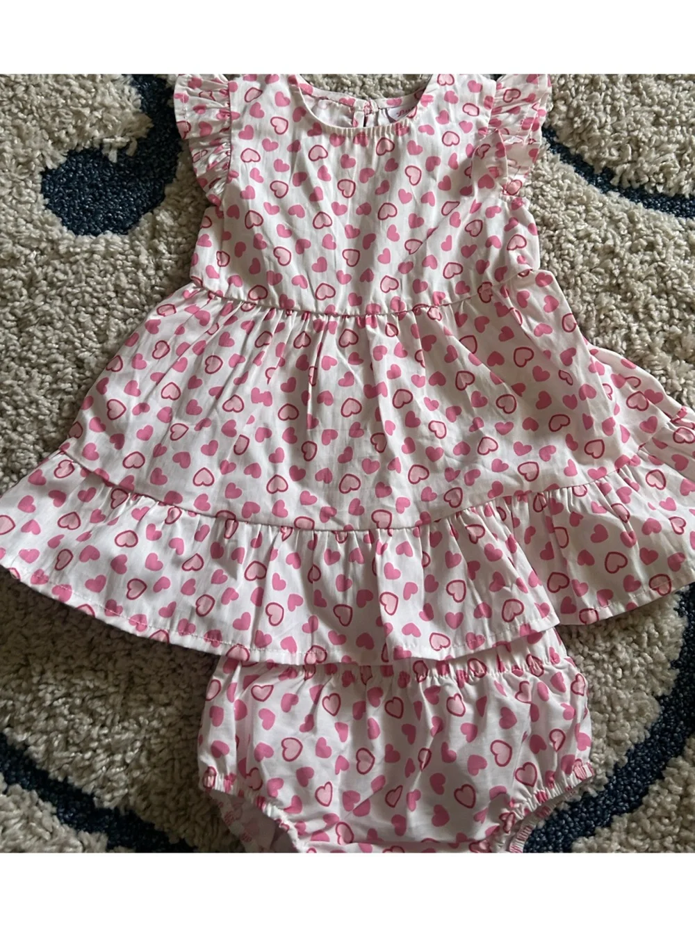 Bundle of 6-9 M baby girl clothing Carters & Little Beginning/Little Lass